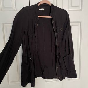 Maurices Black Lightweight Jacket Size M